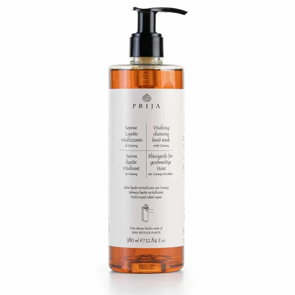 Prija Vitalising Shower Gel and Shampoo Locked Pump 380 ml