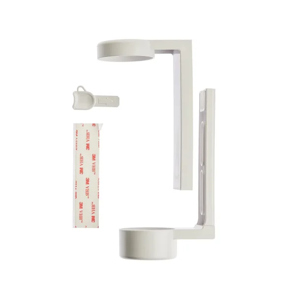 White Holder for Dispenser System for sticking