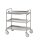 Kitchen Serving Trolley with 2 Removable Shelves medium
