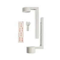 Silver Holder for 330 ml Squeezable System with Screws