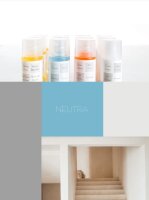 White Holder with Double-sided Tape, for 330 ml Squeezable System