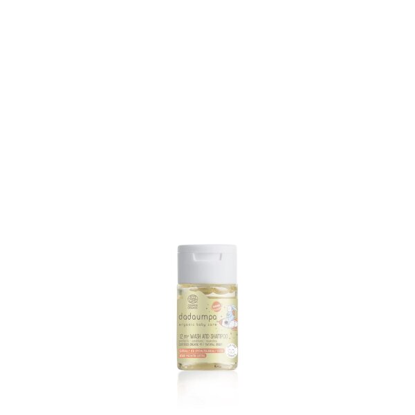 Dadaumpa ab 12 Monate, extra Milde Hair und Body Shampoo, Bio-zertifiziert 30 ml