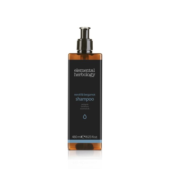 Shampoo Elemental Herbology Neroli and Bergamot Refillable Bottle 480 ml