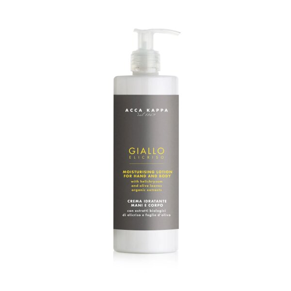 Acca Kappa Giallo Elicriso Body Lotion with Locked Pump 380 ml