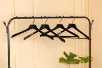 Hotel Hanger with Bar walnut 45 cm