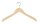 Economy Wooden Hotel Coat Hanger basic lacquered 44 cm