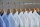Profi Wooden Hotel Hanger with Bar and Clips lacquered 45 cm