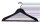 Hotel Hanger with Bar and swivel hook black matt 45 cm