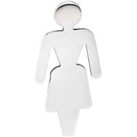 Pictogram Womens Toilets polished