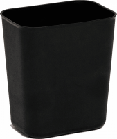 Rectangular Waste Bin 6.6 l black