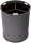 Separation Waste Bin with Three Compartments 13 l black