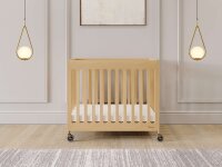 Foundations Boutique Faltbares Mini-Kinderbett – Natur