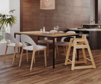 Foundations NeatSeat – Stapelbarer Kinderhochstuhl aus Naturholz
