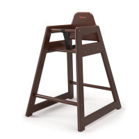 Foundations NeatSeat – stackable wooden high chair,...
