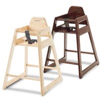Kinderhochstuhl aus Holz, stapelbar Kirschbaumholz Farbe