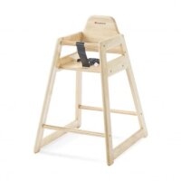 Kinderhochstuhl aus Holz, stapelbar Kirschbaumholz Farbe