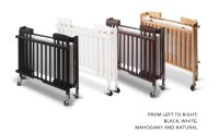 Limea Babybett Schwarz – Kompaktes Hotel- & Kinderbett