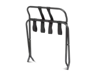 Luggage Rack with Back Support Mary II black
