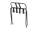 Luggage Rack with Back Support Mary II black