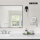 LED Cosmetic Mirror with 5x Magnification, two arms