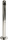 Column Ashtray - polished stainless steel