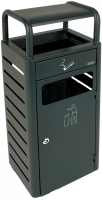 Waste Bin 20 L with Ashtray 2,3 L