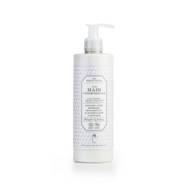 The Rerum Natura Hair Conditioner Organic Certified with Locked Pump 380 ml