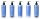 Lockable Holder for Pump System chrome abs - for sticking