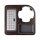 Corby Canterbury COMPACT Welcome Tray, dark wood