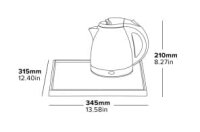 Corby CLASSIC Welcome Tray with Buckingham Kettle