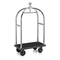 Kofferwagen BIRDCAGE ø 50 mm Silberfarbig mit...