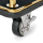 Luggage Trolley BIRDCAGE ø 38 mm Gold with Black Carpet