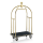 Kofferwagen BIRDCAGE ø 38 mm Goldfarbig mit schwarzem Teppich