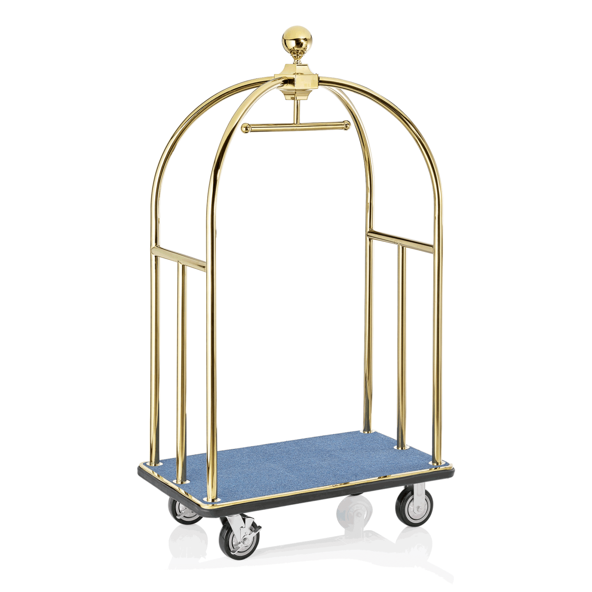 Luggage Trolley BIRDCAGE 38 mm Gold with Blue Carpet Online 690 00