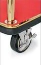 Luggage Trolley MODERN ø 38 mm Gold with ø 15 cm wheels