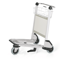 Modern Airport Trolley