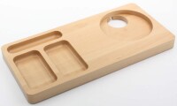 Standard Wooden Welcome Tray BLACK
