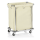 Square Laundry Trolley with Laundry Bag 160 l beige