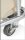 Square Laundry Trolley with Laundry Bag 160 l beige