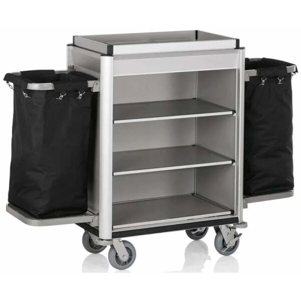 Housekeeping Trolley Medium with 2 Laundry Bags