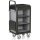 Housekeeping Trolley Mini with Laundry Bag, black