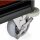 Housekeeping Trolley Medium with 2 Laundry Bags, dark brown and black
