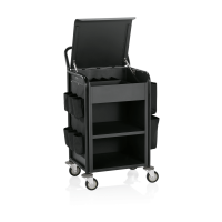 Zimmermädchenwagen mini schwarz