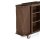 Housekeeping Trolley Medium Standard, brown wood look