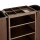 Housekeeping Trolley Medium Standard, brown wood look