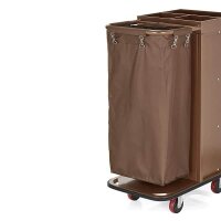 Housekeeping Trolley Mini Standard, brown
