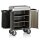 Lockable Housekeeping Trolley with 2 Laundry Bags