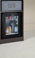 Minibar Trolley with Bright Edge Profiles