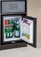 Minibar Trolley with Dark Edge Profiles