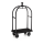Luggage Trolley BIRDCAGE ø 50 mm Black with Black Carpet